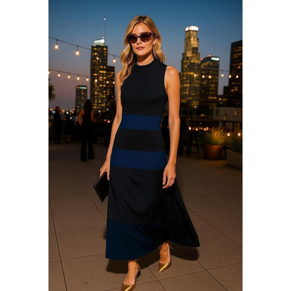 Paper london black blue textured