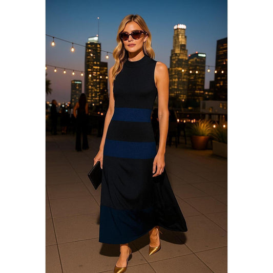 Paper london black blue textured
