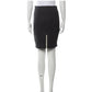 Band of Outsiders Black Ribbed Knit Pencil Skirt – Size Medium (US 8)
