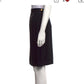 Sonia Rykiel Knee Length Black Skirt Size M