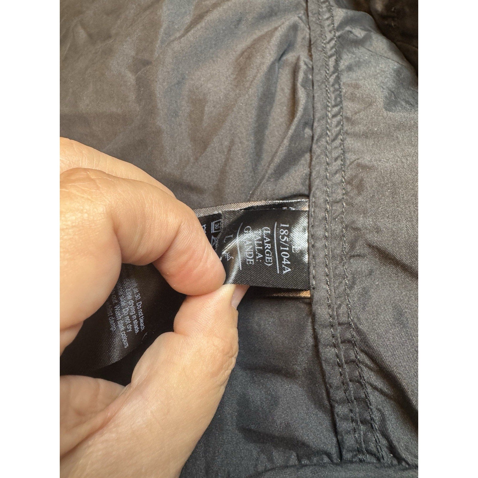 AllSaints Nova Bomber Jacket in Black SZ L