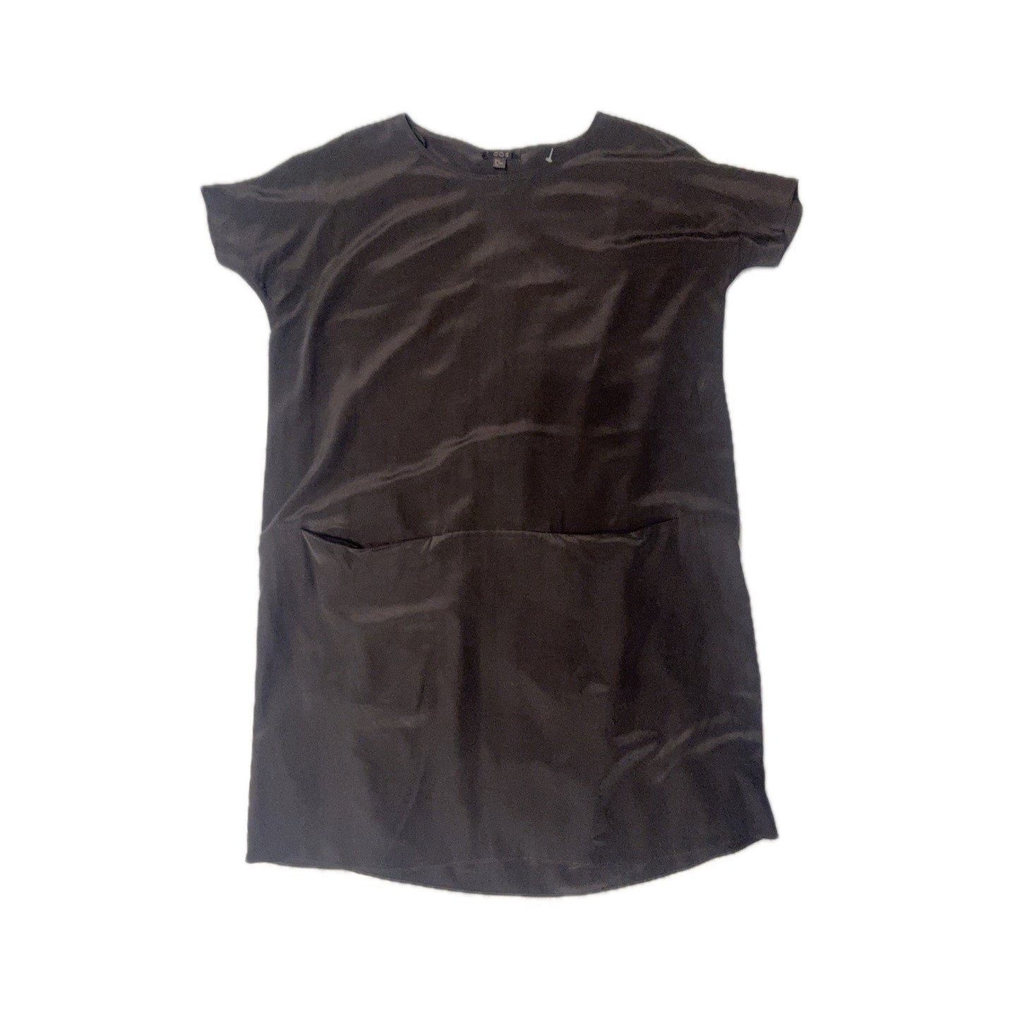COS Minimalist Black Dress Pockets Sleeveless Casual Work Office - S