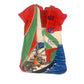 Polo Ralph Lauren Sailboat Satin Shift Dress $400 size M