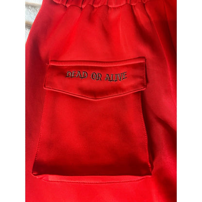 Guapi Red Cargo Track Pants Mens 30 Excellent Limited Edition Streetwear