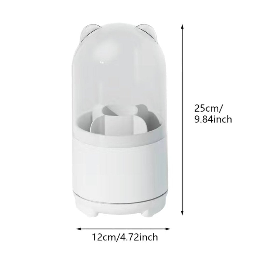 360° Rotating Makeup Storage Box -  Trendy Vendy LA
