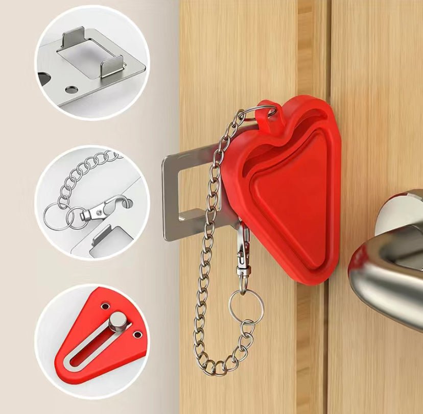 Portable Travel Door Lock -  Trendy Vendy LA