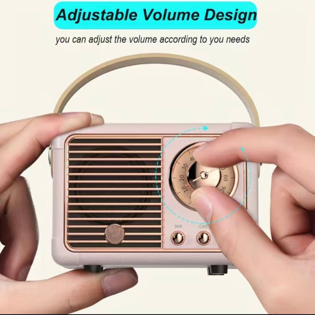 Retro Vintage Wireless Speaker -  Trendy Vendy LA