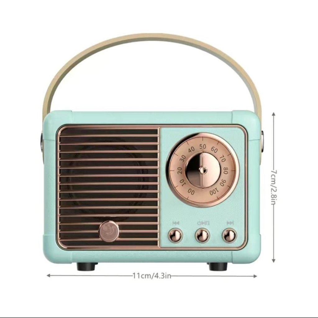 Retro Vintage Wireless Speaker -  Trendy Vendy LA