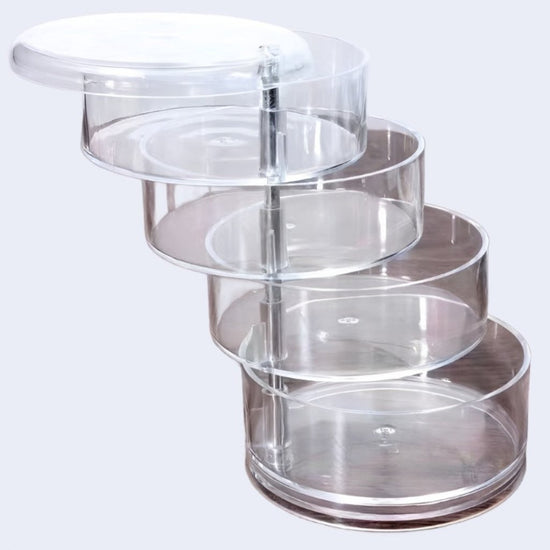 Rotating Jewelry Storage Box -  Trendy Vendy LA