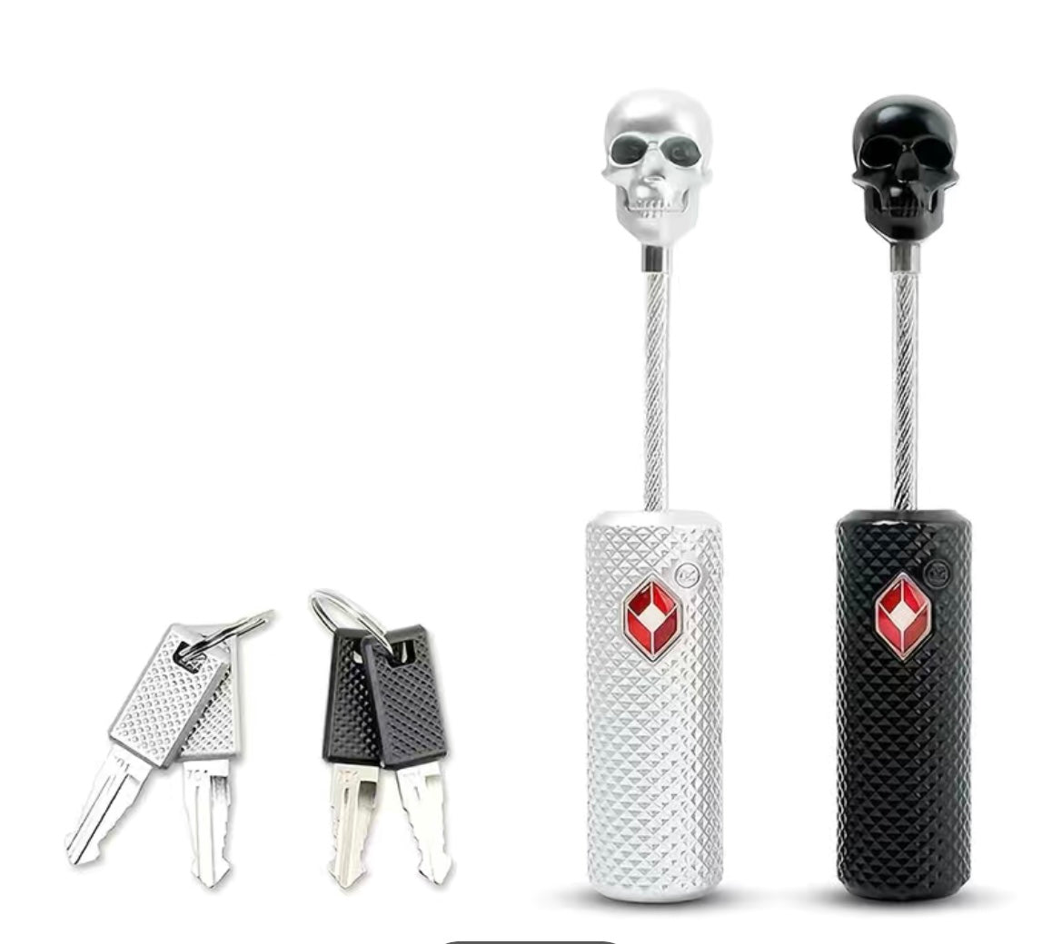 Skull Travel Luggage Lock -  Trendy Vendy LA